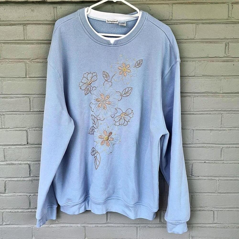 Vintage hasting smith embroidered sweatshirt